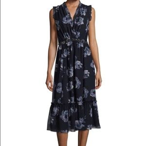 Kate Spade Chiffon Midi Dress